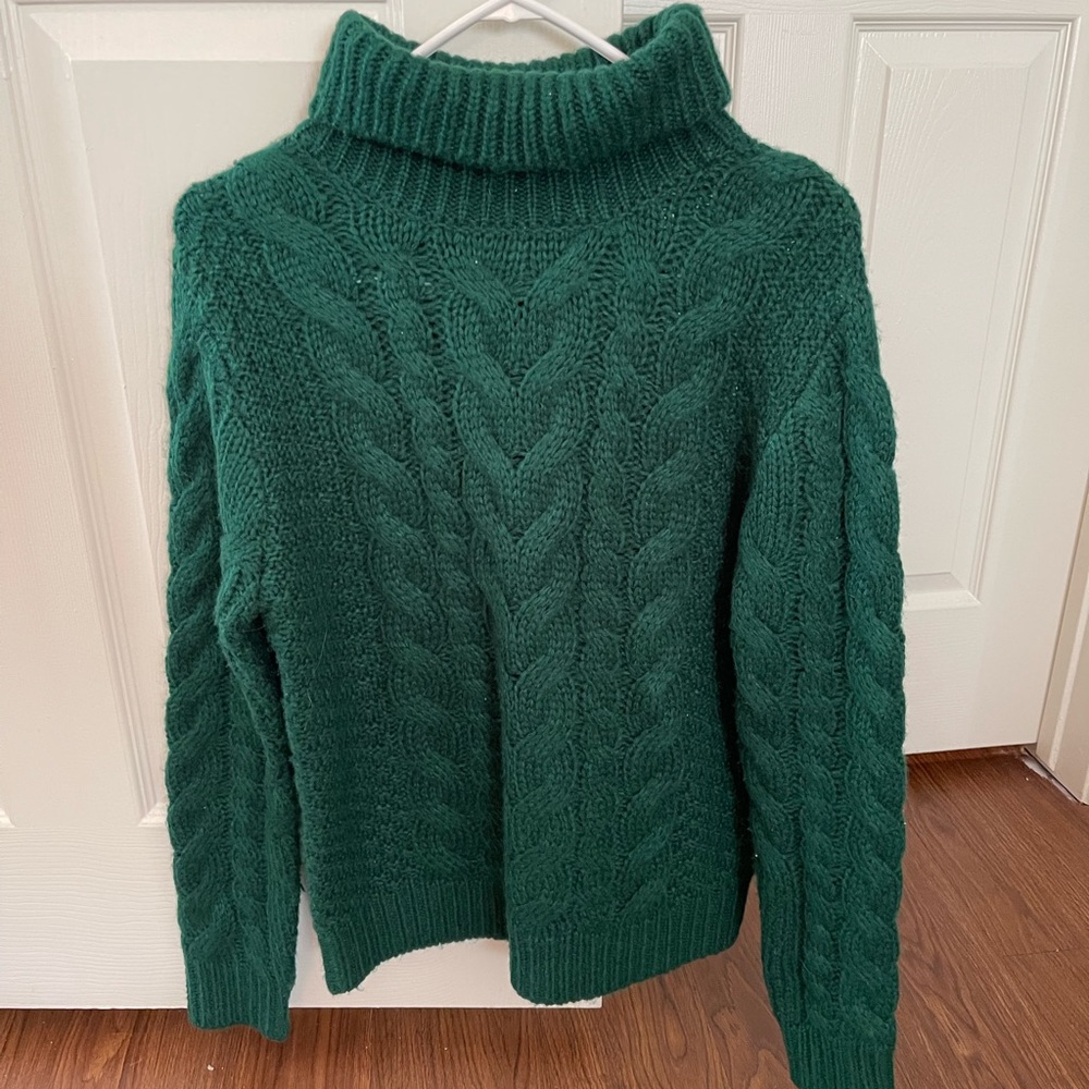 Green sweater